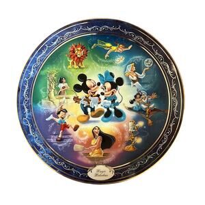 Disney Vintage Bradford Exchange 4th Collectors Plate Magical Disney Moments